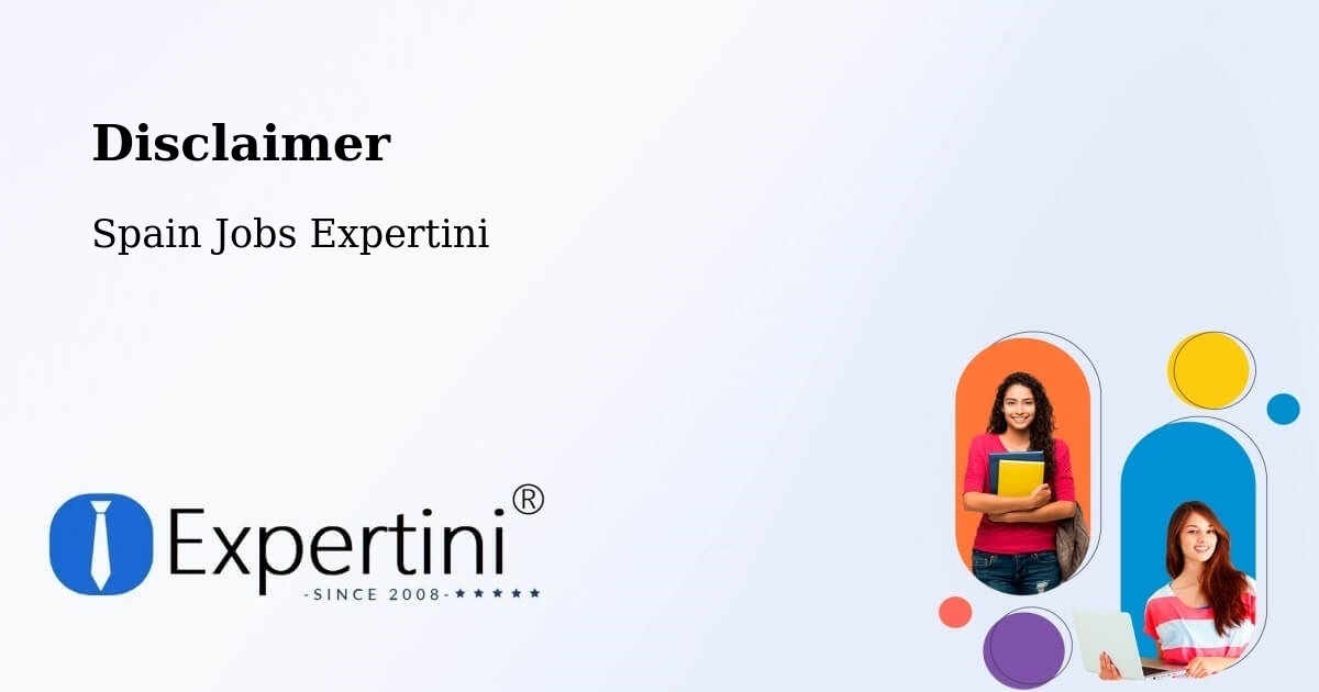 Disclaimer – San Roque - Spain Jobs Expertini